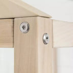 Struttura letto per bambini a forma di casetta - Legno di pioppo naturale