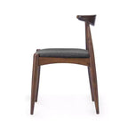 Set da pranzo di 5 pezzi in tessuto imbottito in stile Mid-Century Modern