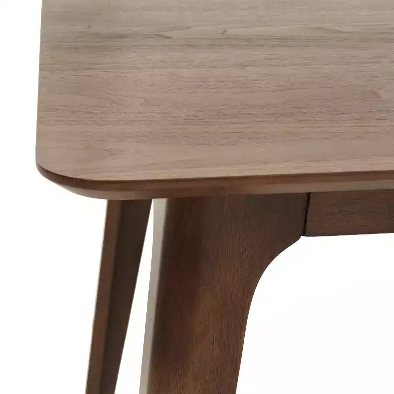 Set da pranzo di 5 pezzi in tessuto imbottito in stile Mid-Century Modern