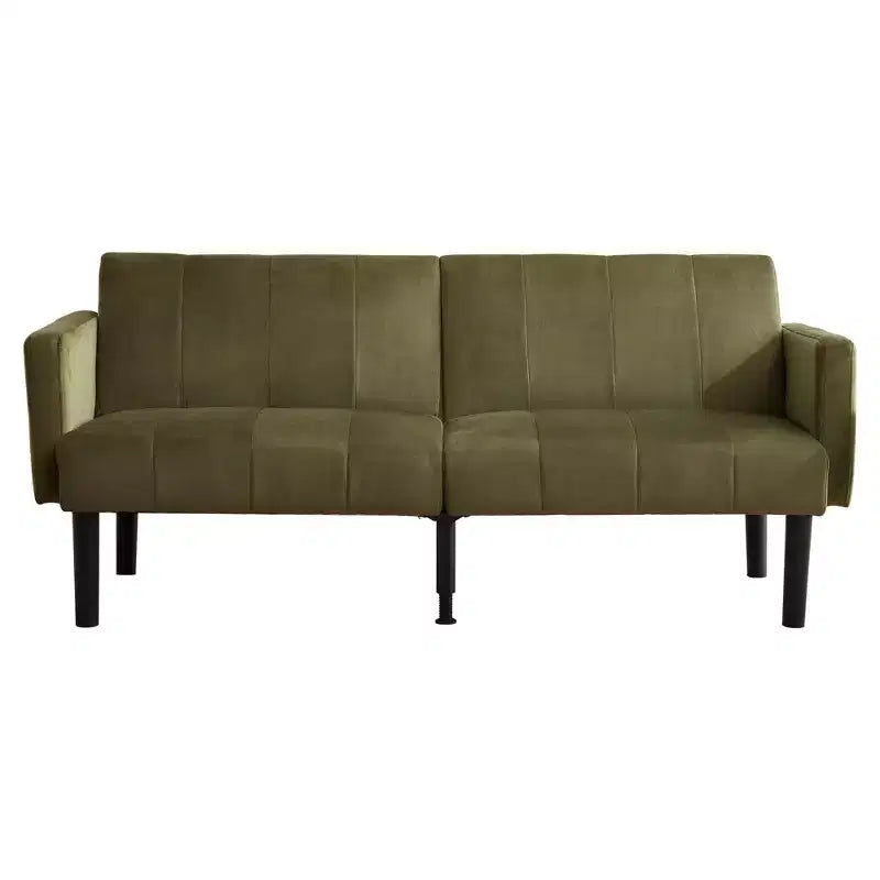 Divano Letto Futon Convertibile da 75'' con Schienale Regolabile