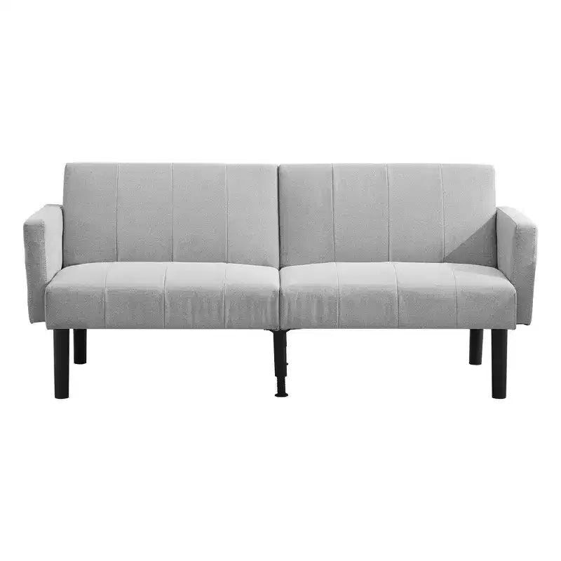 Divano Letto Futon Convertibile da 75'' con Schienale Regolabile