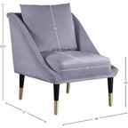 Elegante Poltrona d'Appoggio in Velluto