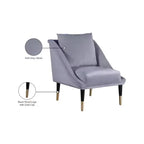 Elegante Poltrona d'Appoggio in Velluto