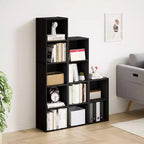 Libreria a 5 Livelli con Cubi, Organizzatore per Soggiorno, Camera da Leto, Camera dei Bambini
