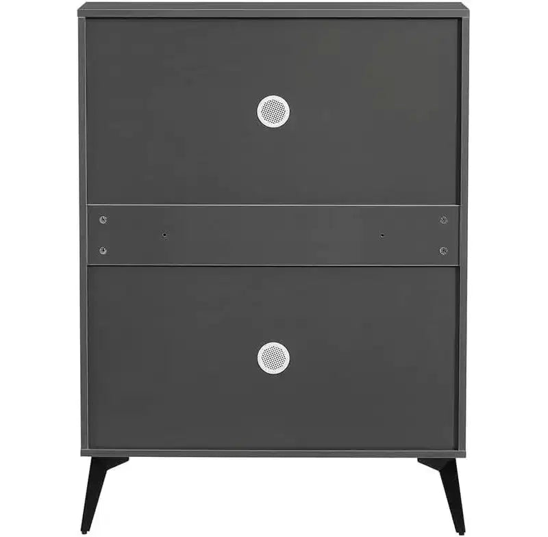 Scarpiera Autoportante a Profilo Sottile, 80 x 24 x 110 cm