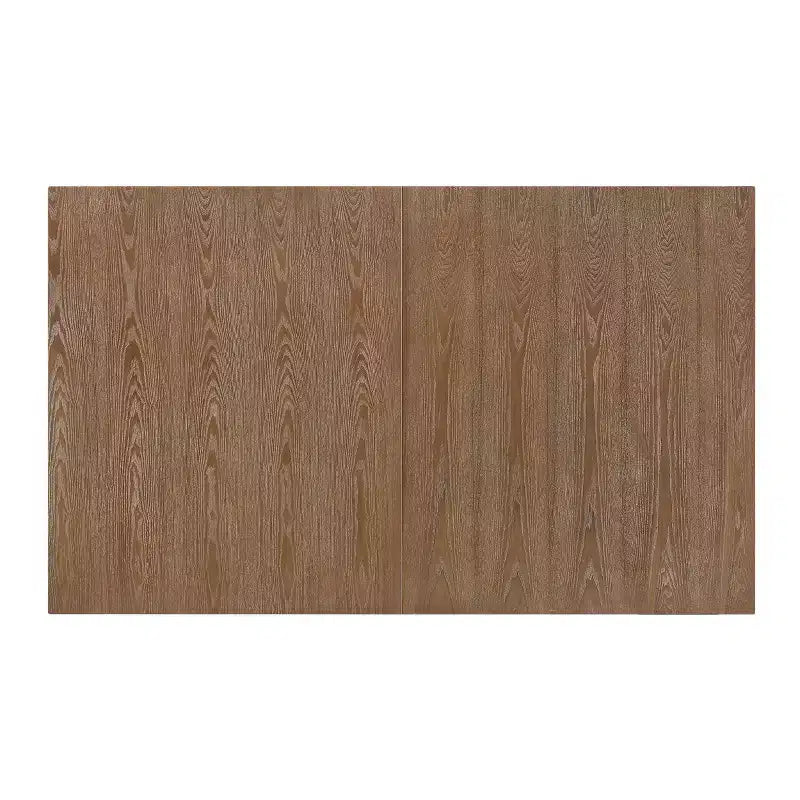 Set da pranzo allungabile in stile country francese da 7 pezzi con sedie con schienale in vimini