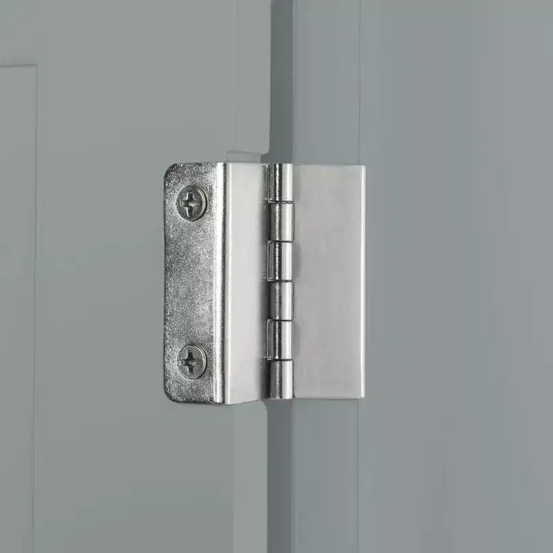Mobiletto angolare alto per bagno con ripiani aperti